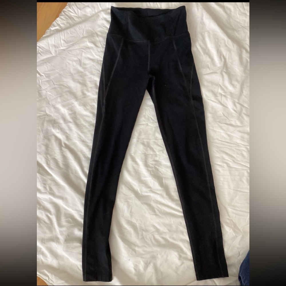 Girlfriend Collective Black Leggings Womens Large